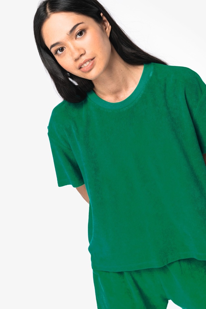 T-shirt écoresponsable en éponge femme (XS)