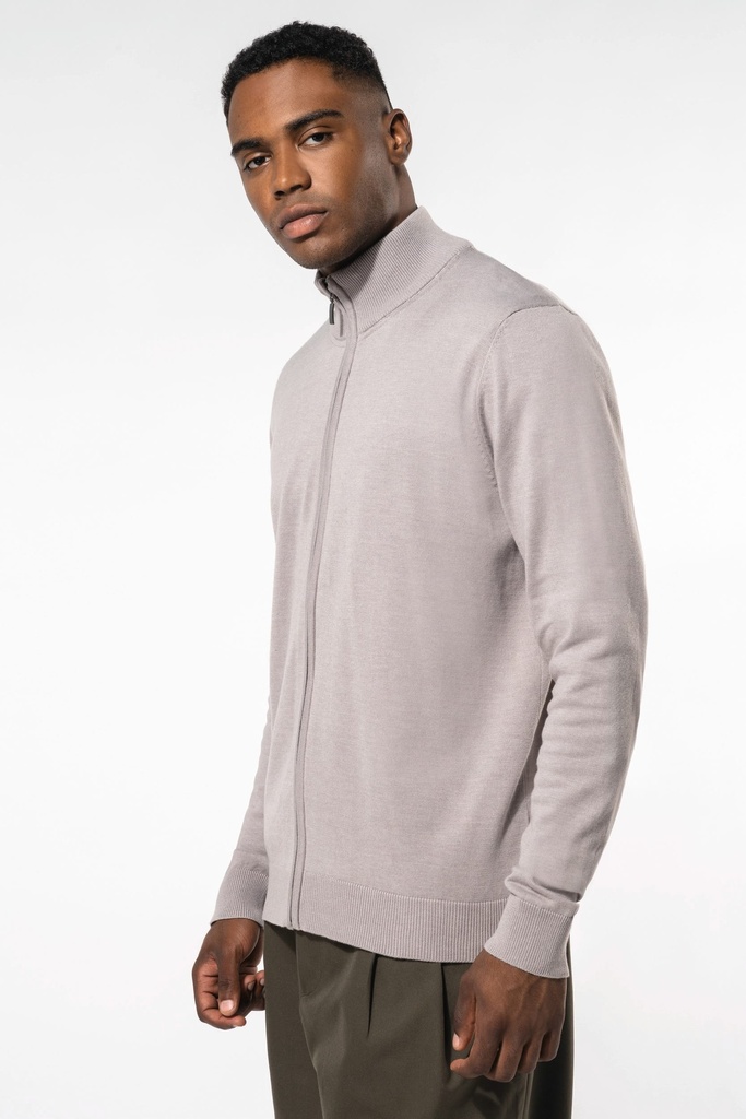 Cardigan zippé homme (S)