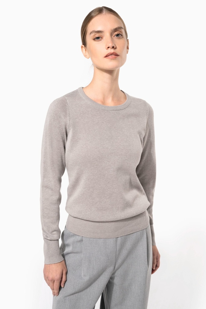 Pull col rond femme (XS)