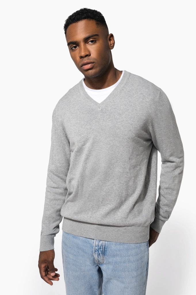 Pullover premium col V (XS)