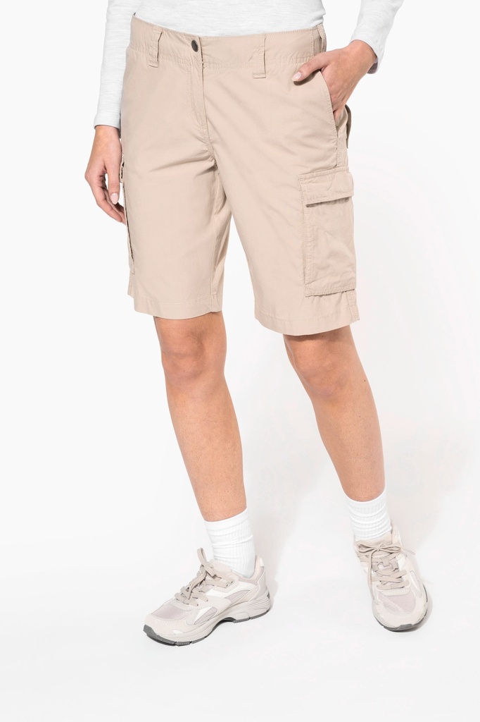 Bermuda léger multipoches femme (38 FR)