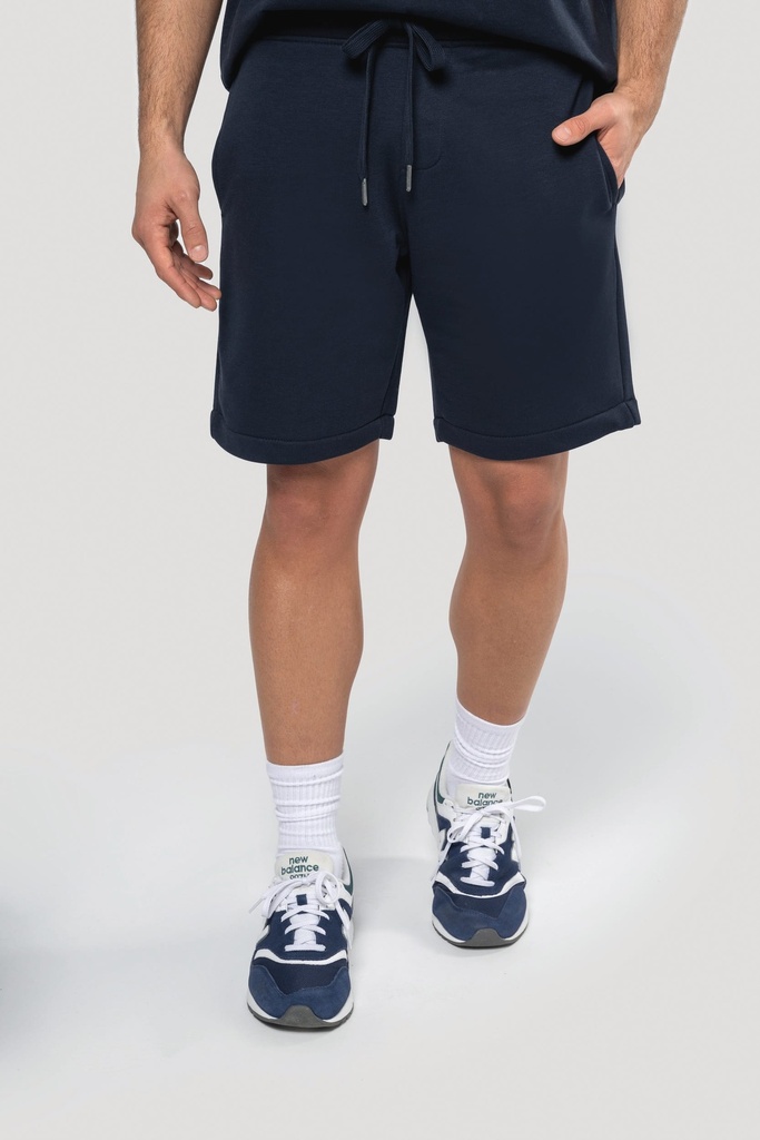 Bermuda molleton non gratté écoresponsable homme (XS)