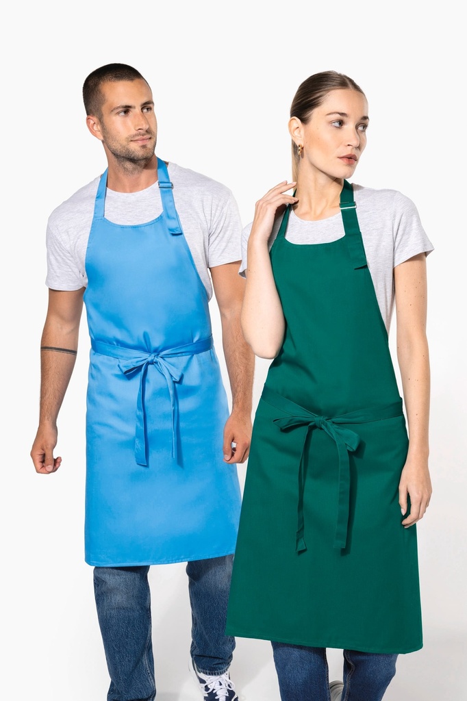 [K8000] Tablier polycoton sans poche