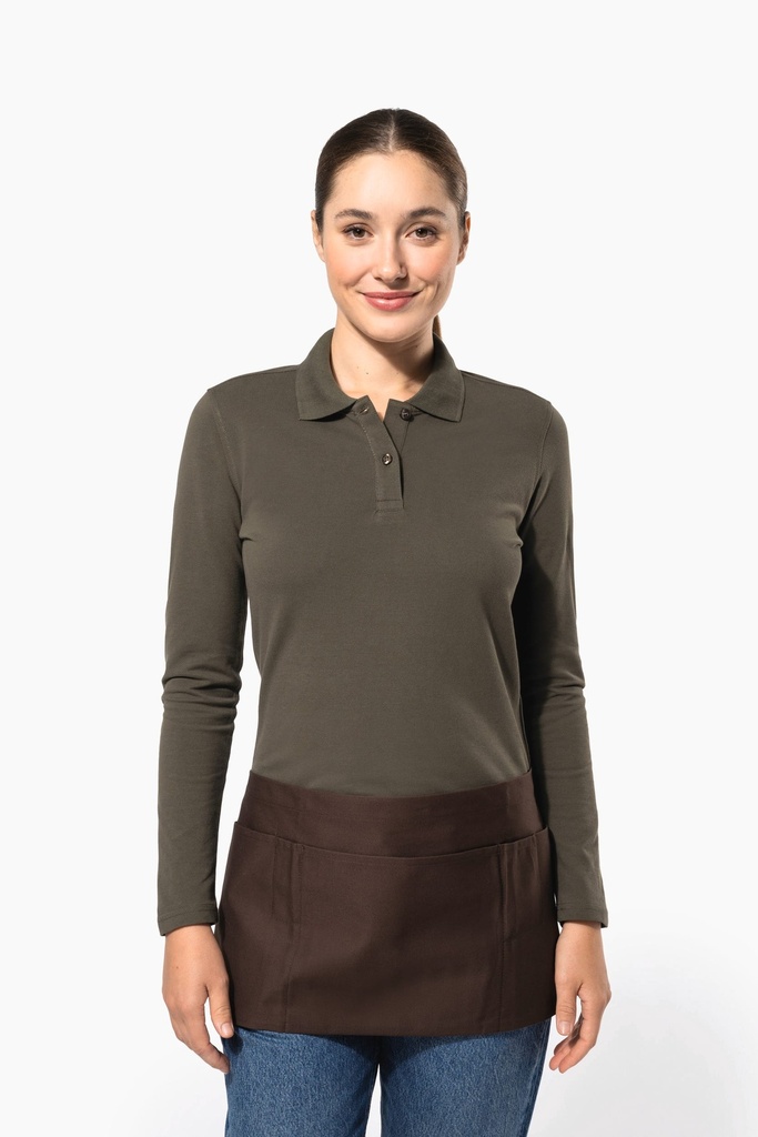 [K886] Tablier coton court