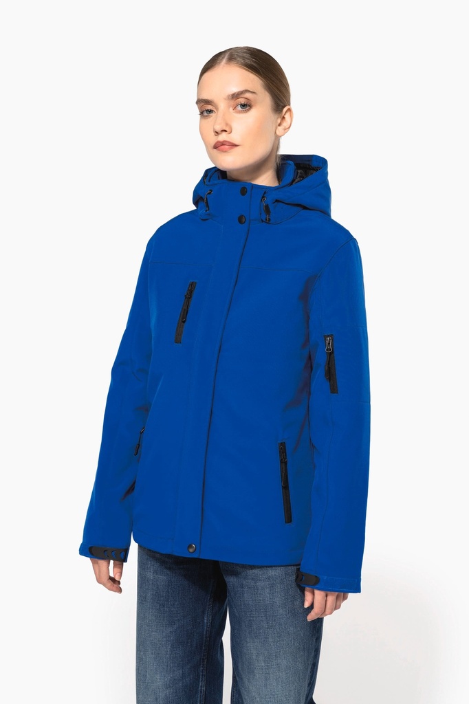 Parka softshell doublée capuche femme (XS)