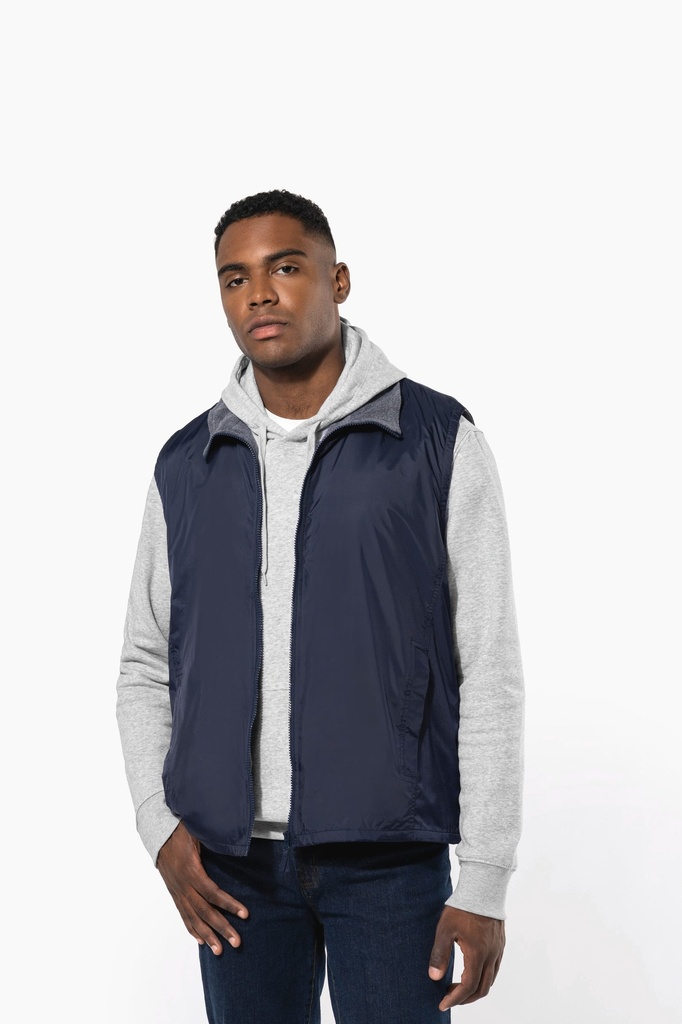 Bodywarmer doublé polaire unisexe (XS)
