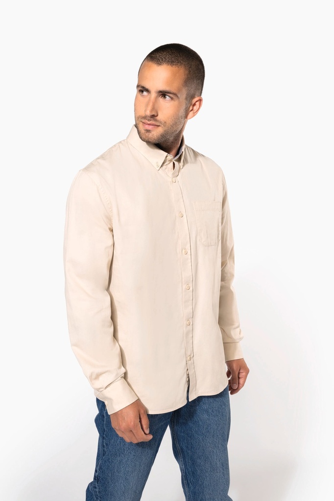 Chemise coton manches longues Nevada homme (XS)