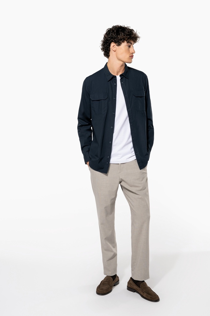 Chemise safari manches longues homme (S)