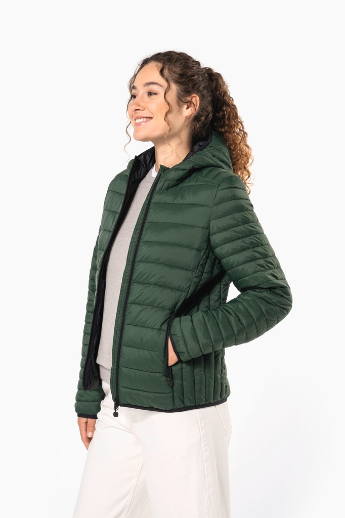 Doudoune légère capuche femme (XS)