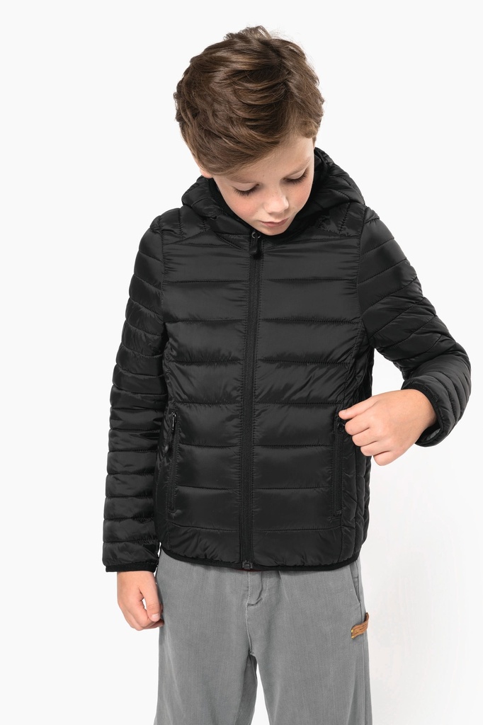 Doudoune légère capuche enfant (12/14 ans)