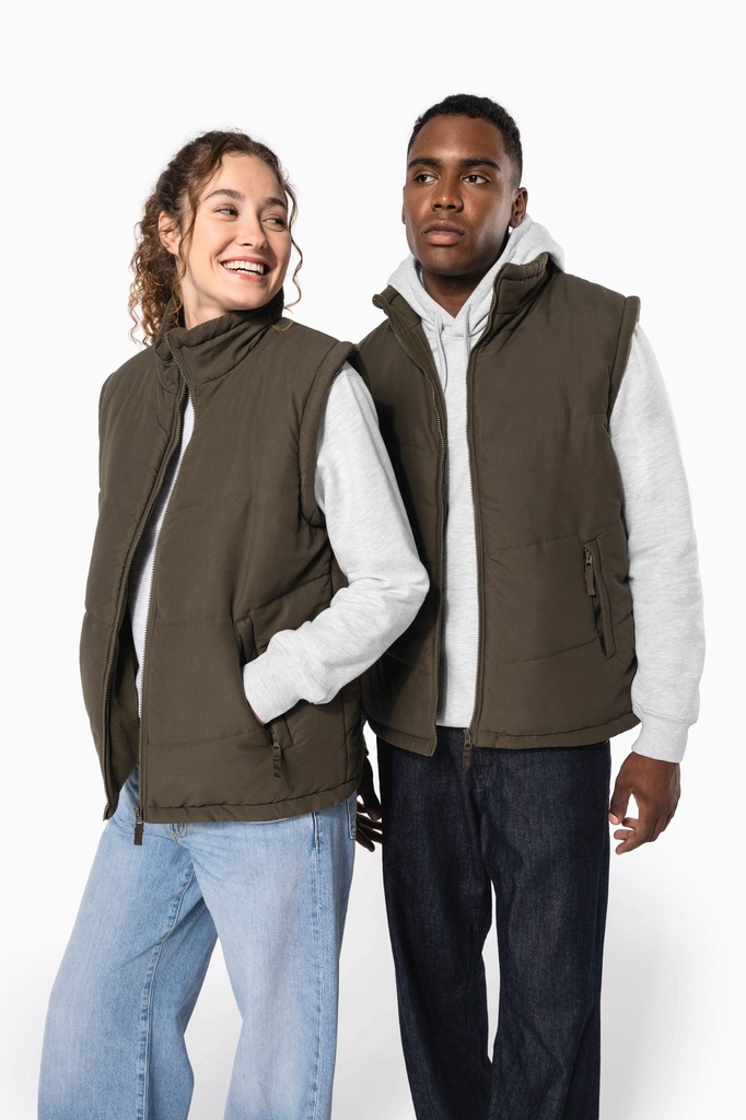 Bodywarmer doublé polaire unisexe (XS)