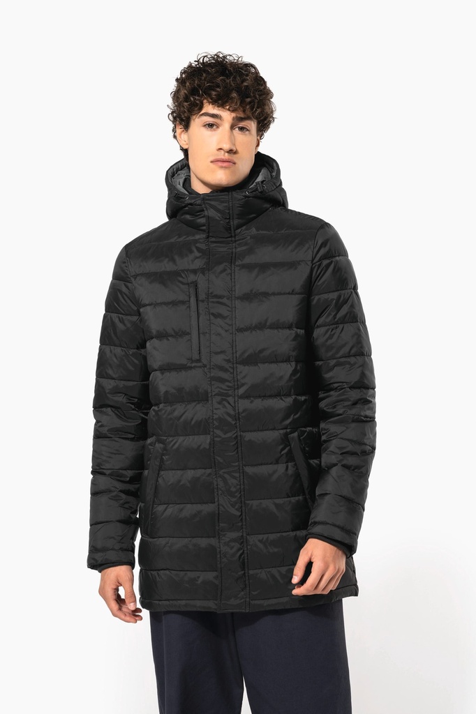 Parka doudoune légère à capuche homme (XS)