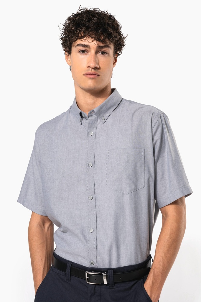 Chemise Oxford manches courtes (S)