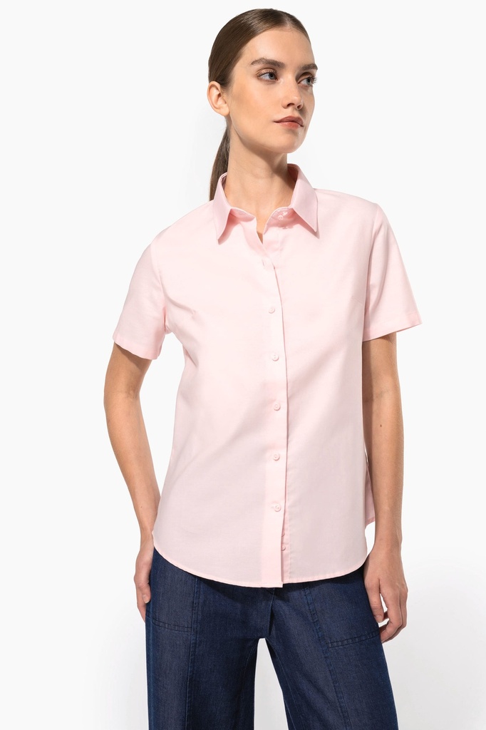 Chemise Oxford manches courtes femme (XS)