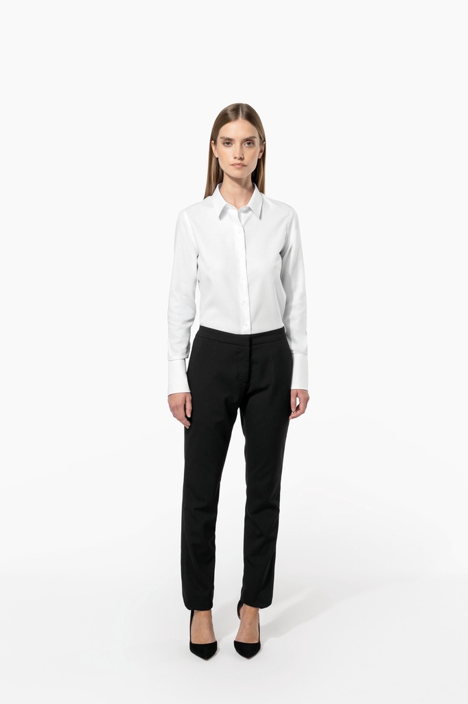 Chemise manches longues sans repassage femme (XS)