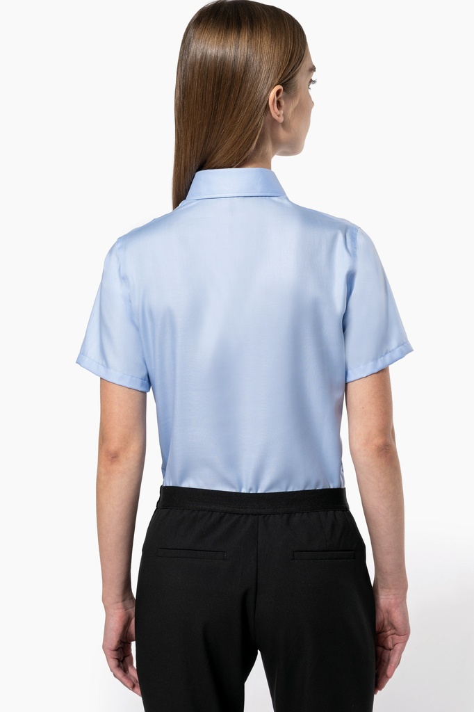 Chemise manches courtes sans repassage femme (XS)