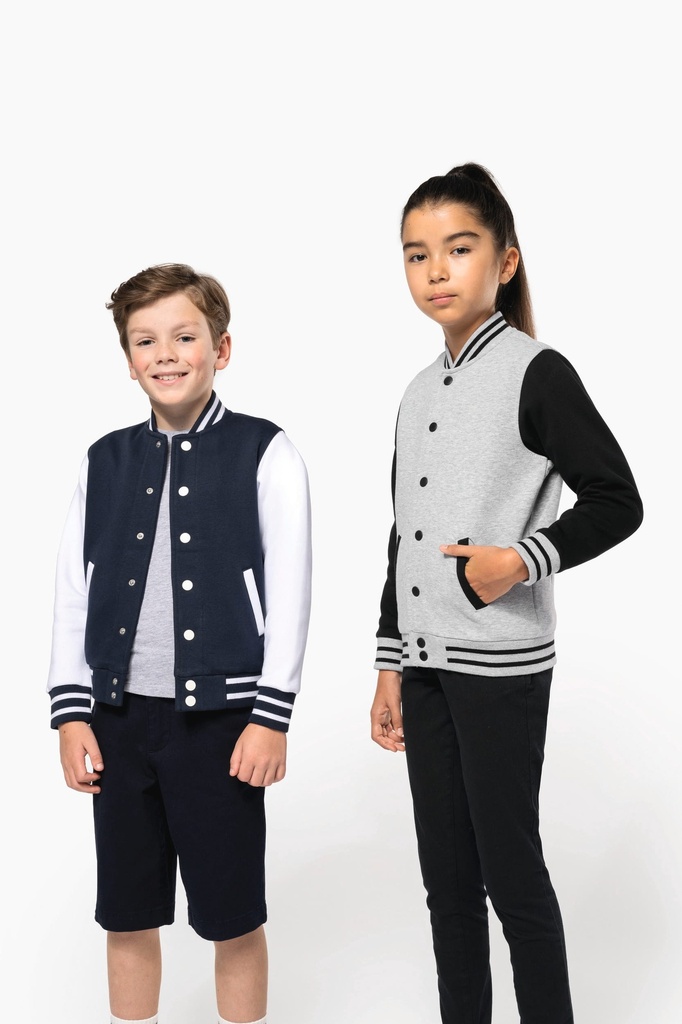 Blouson molleton teddy enfant (12/14 ans)