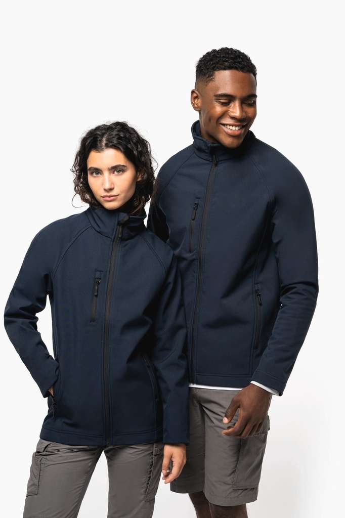 Veste softshell écoresponsable 3 couches unisexe (XS)