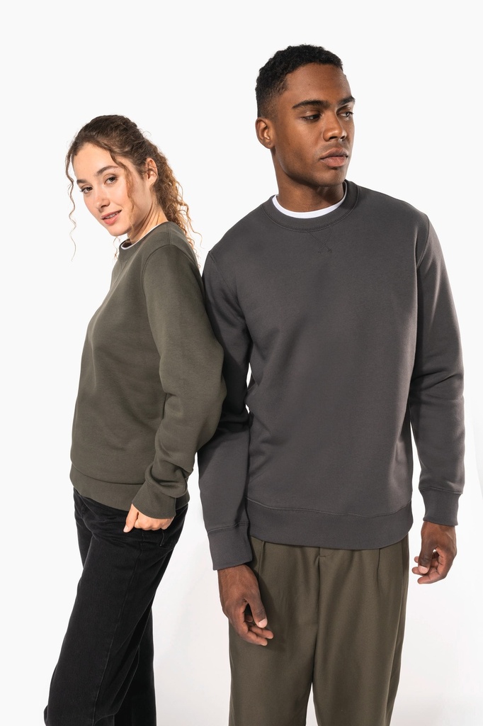 Sweat-shirt col rond unisexe (XS)