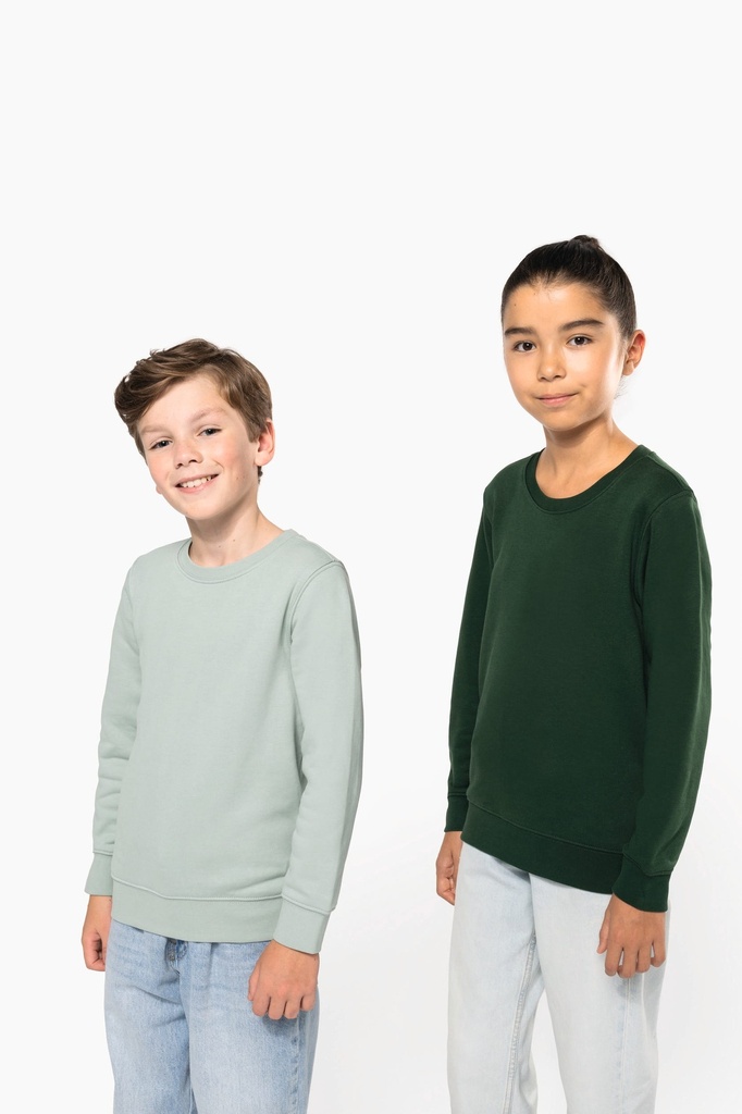 Sweat-shirt écoresponsable col rond enfant (12/14 ans)
