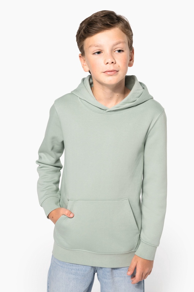Sweat-shirt écoresponsable à capuche enfant (12/14 ans)
