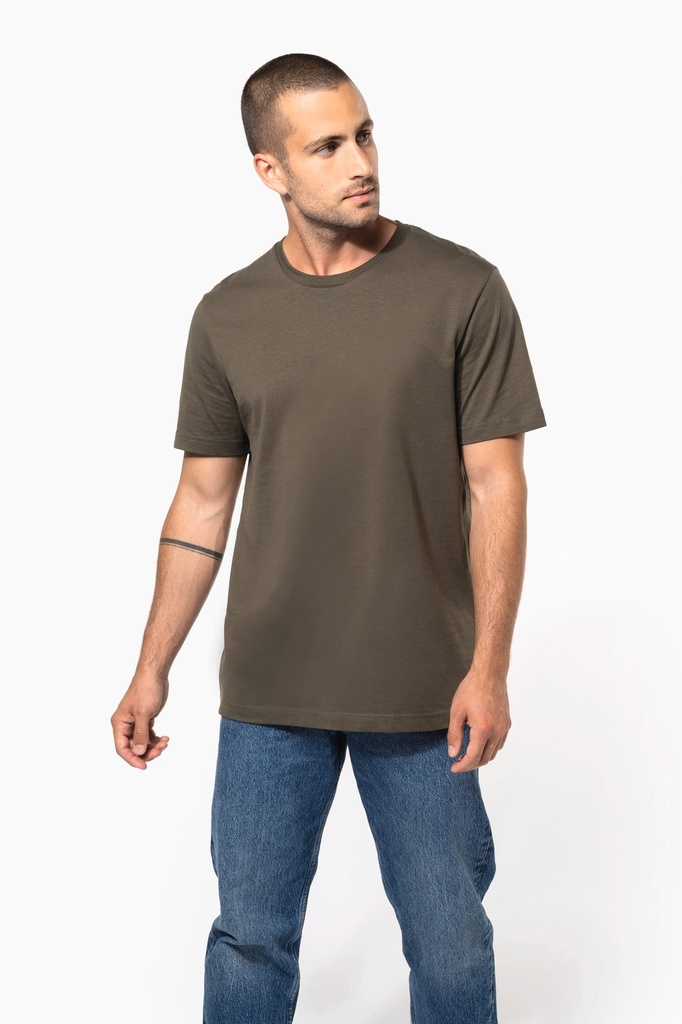 T-shirt col rond manches courtes homme (S)