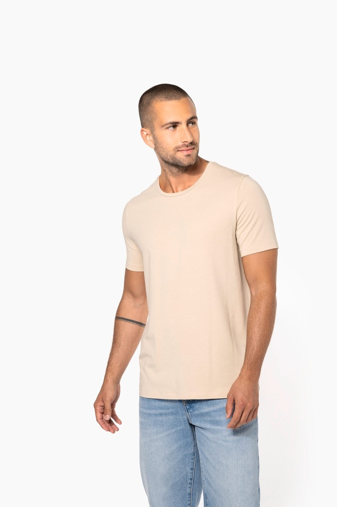T-shirt col rond manches courtes homme (S)
