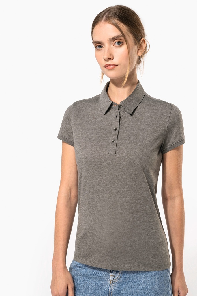 Polo jersey manches courtes femme (XS)