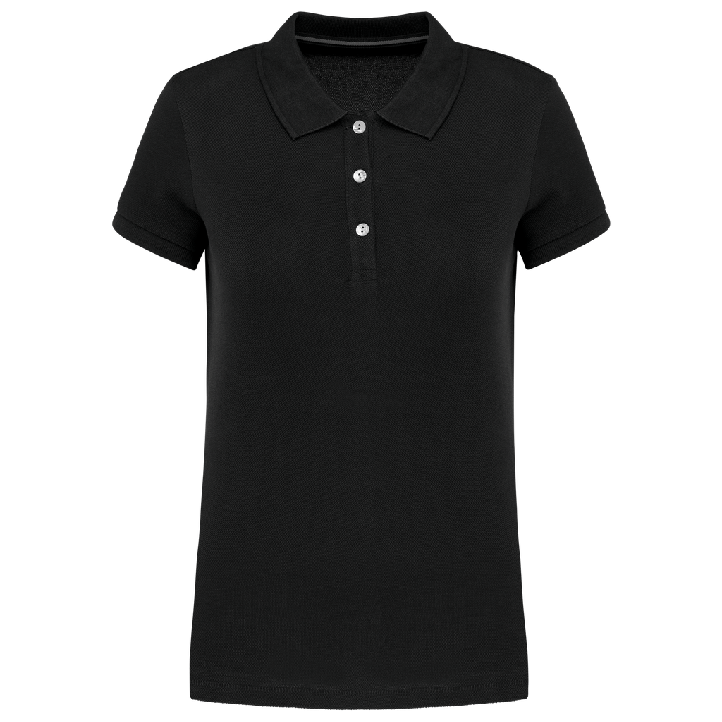 Polo Supima® manches courtes femme (XS)