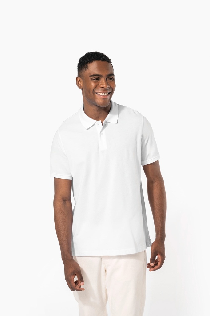 Polo piqué Bio180 homme (XS)
