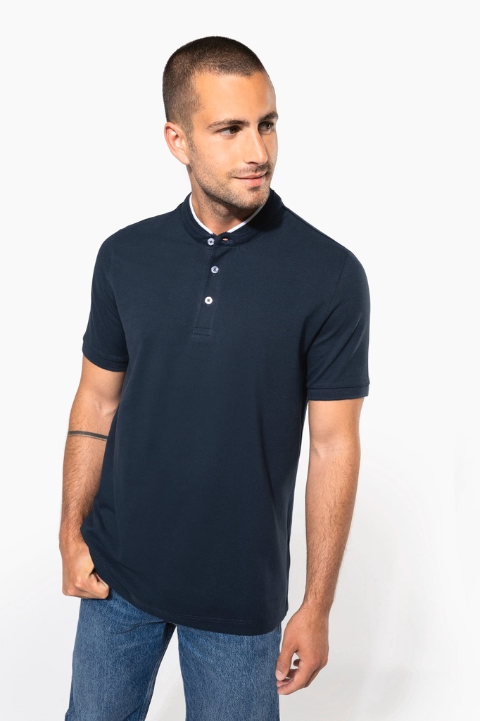 Polo col mao manches courtes homme (XS)