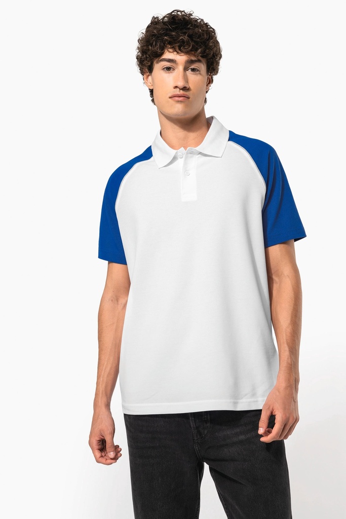 Polo baseball manches courtes (S)