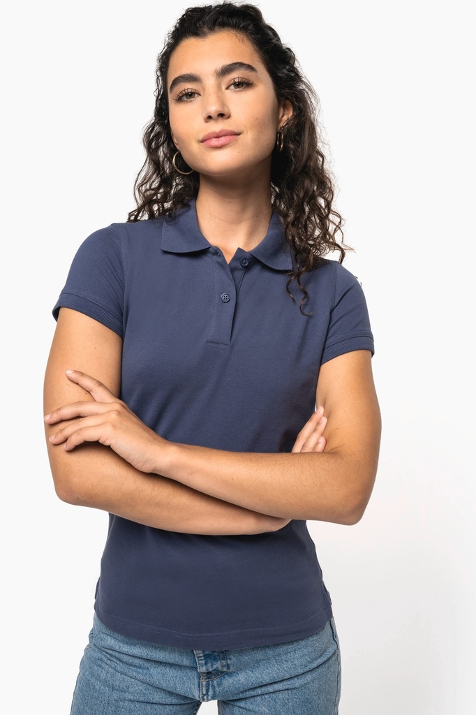 Polo piqué manches courtes femme (XS)