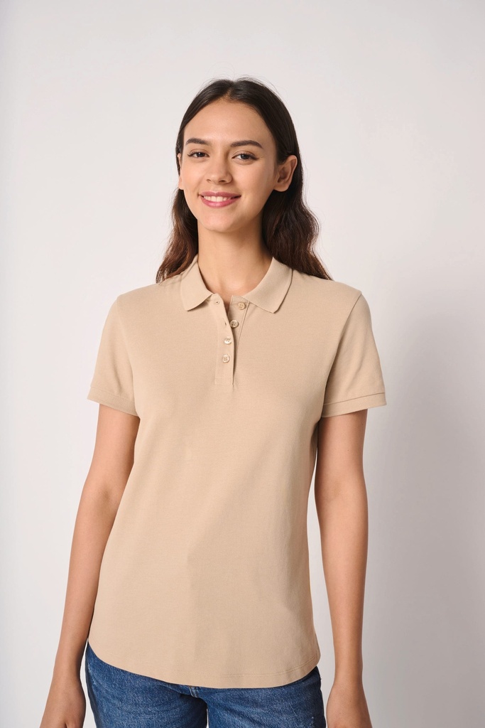 Polo piqué femme (XS)