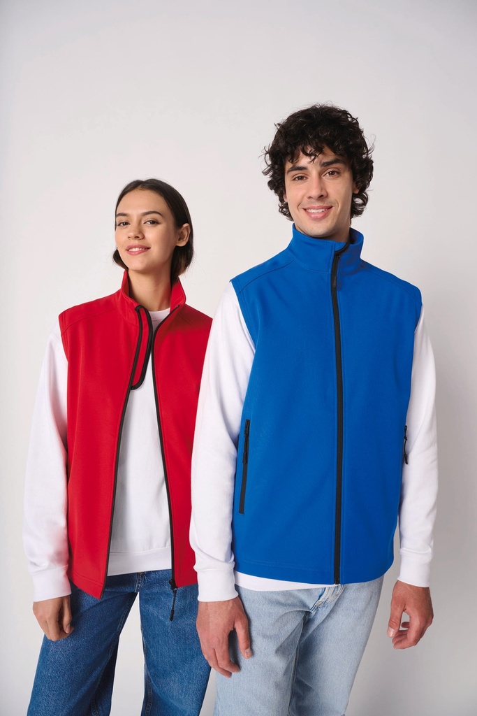 Bodywarmer softshell 2 couches unisexe (XS)