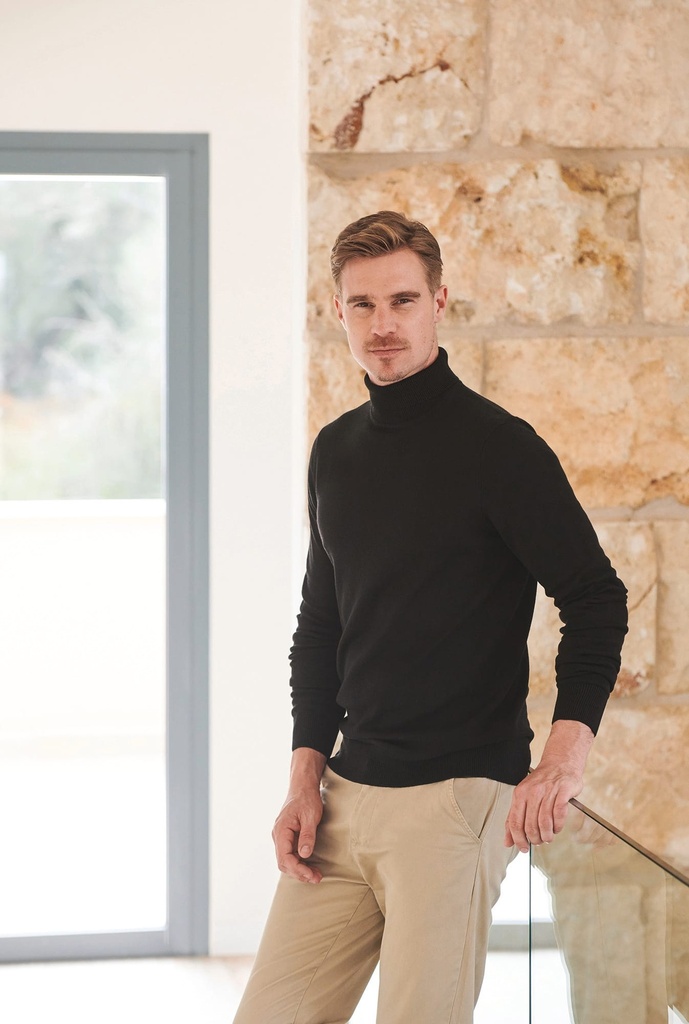 Pull col roulé (XS)