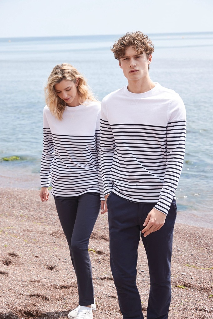 T-shirt breton à manches longues (XS)