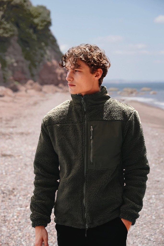 [FR854] Polaire sherpa recyclée (L)