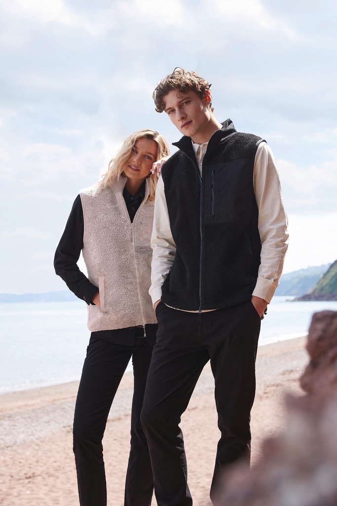 [FR855] Gilet sherpa recyclé (L)