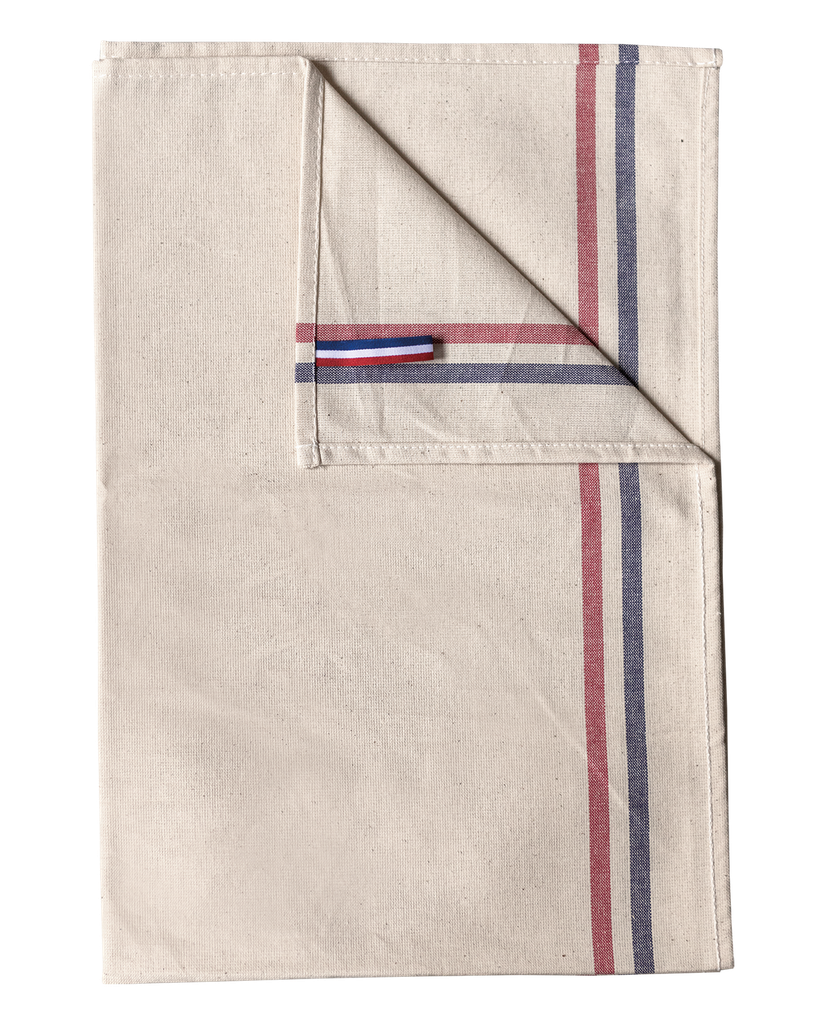 [K138] Essuie-vaisselle 2 rayures Origine France Garantie